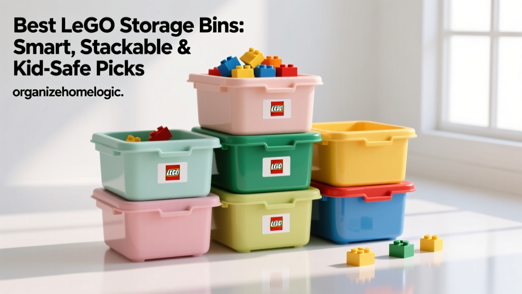 Best LEGO Storage Bins: Smart, Stackable & Kid-Safe