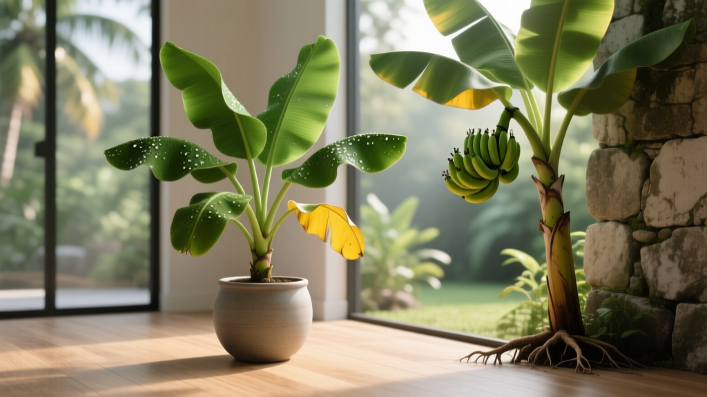 Banana Plant Watering Schedule: Indoor vs Outdoor