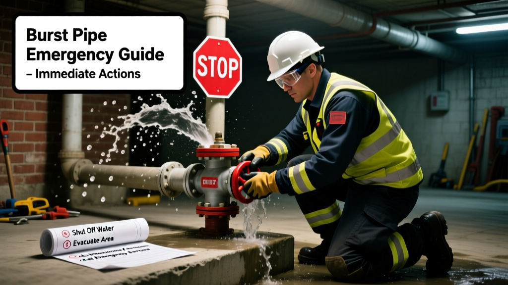 Burst Pipe: Emergency Guide — Immediate Actions & Safety