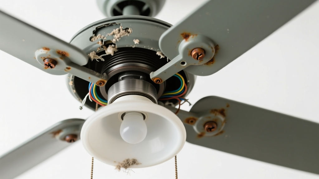 Ceiling Fan Light Not Working & Making Grinding Noise