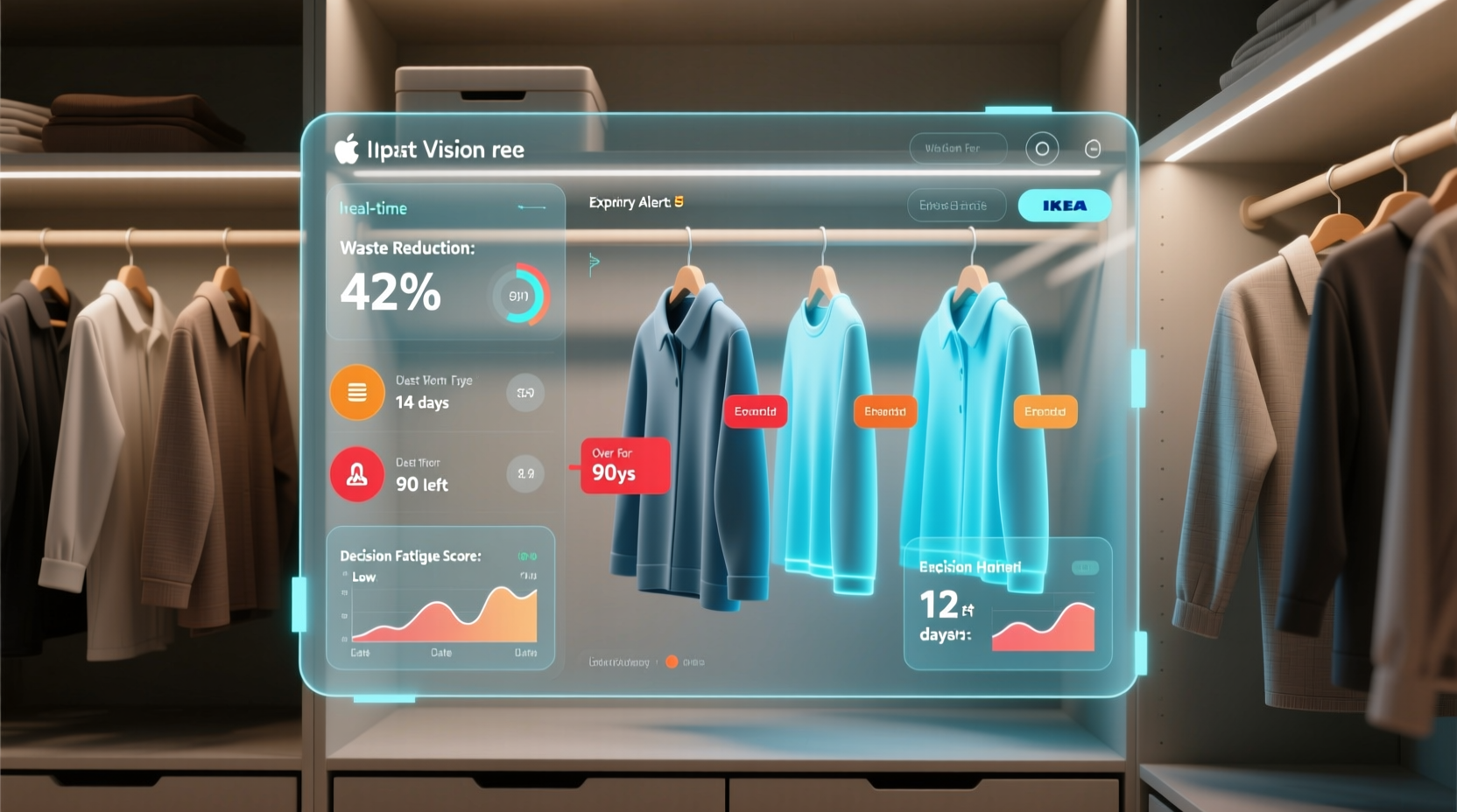 closet organization tips smart sensors for inventory expiry