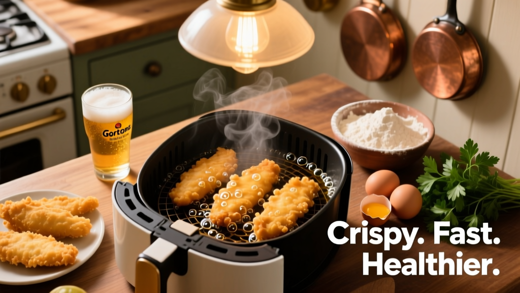 Air Fry Gorton's Beer Battered Fillets: Crispy & Healthier