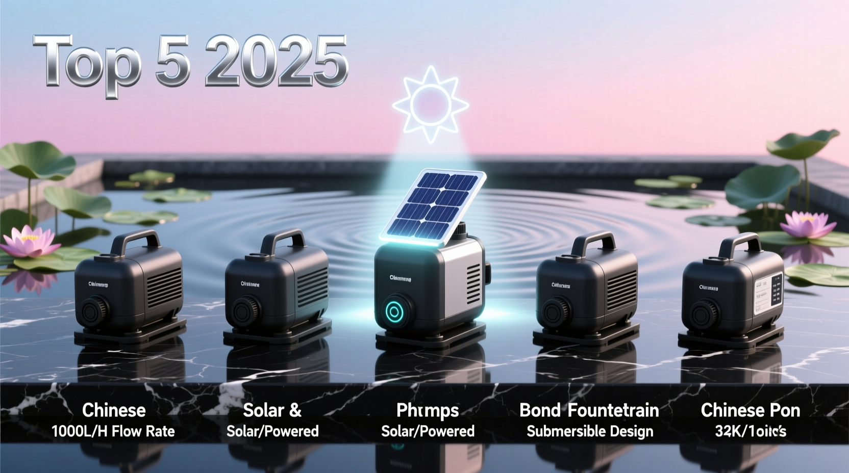 china best pond fountain pump