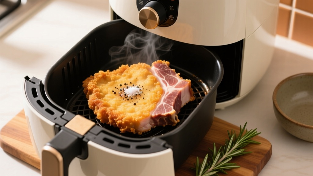 Crispy Fried Pork Chop in Air Fryer (No Oil, No Mess)