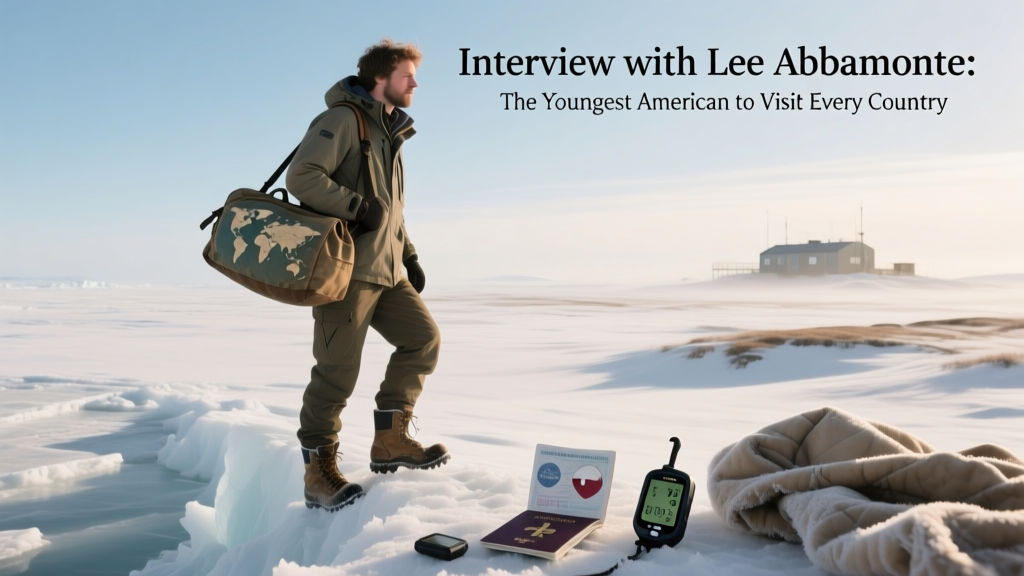 lee abbamonte reaching the north pole