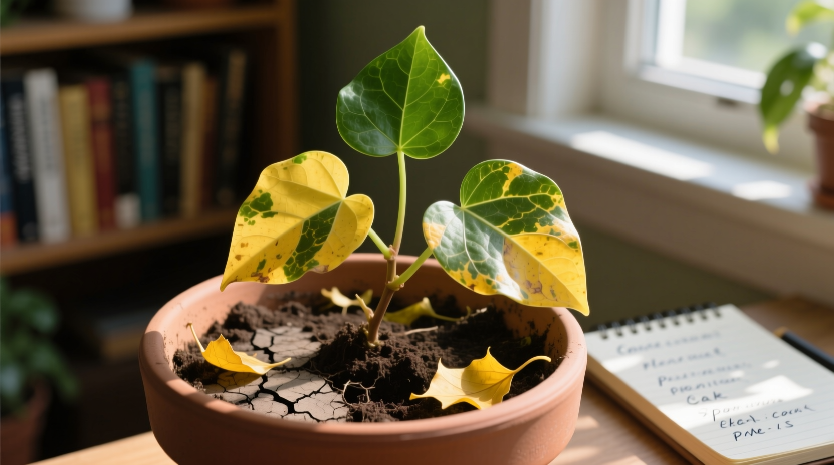 why are the leaves of my ivy turning yellow