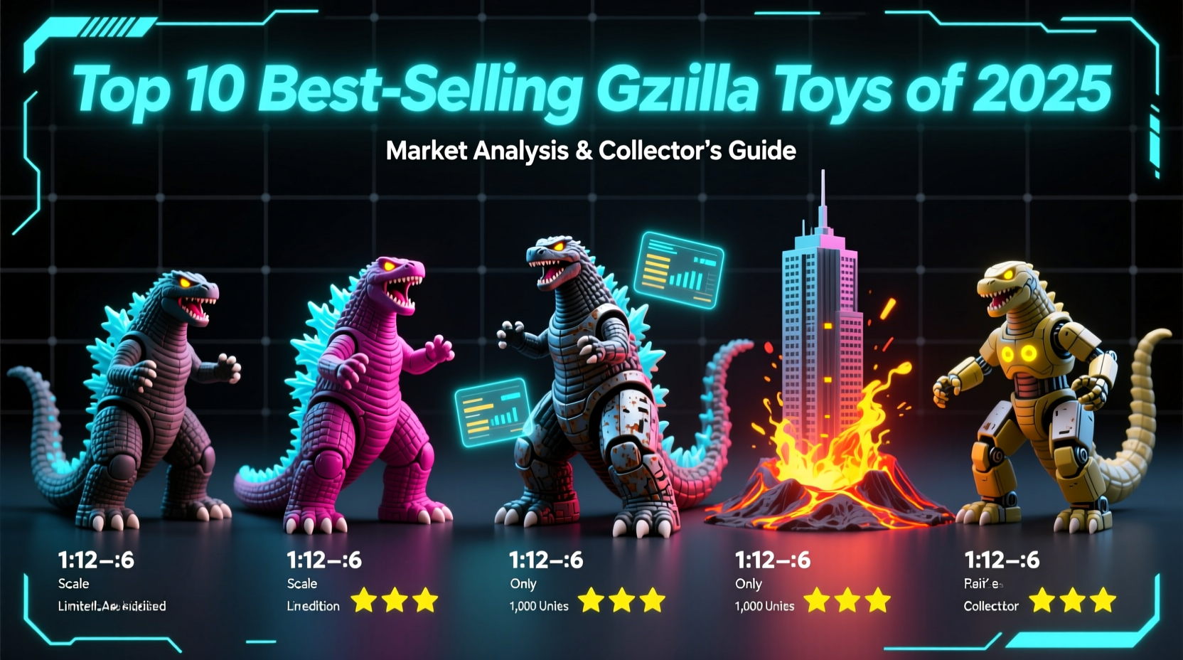 best selling godzilla toys