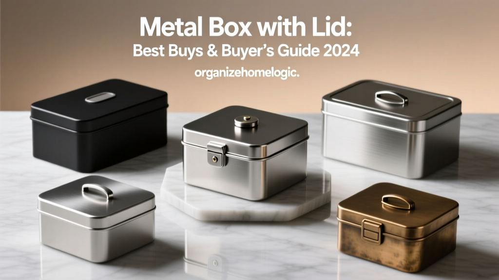 Metal Box with Lid: Best Buys & Buyer’s Guide 2024