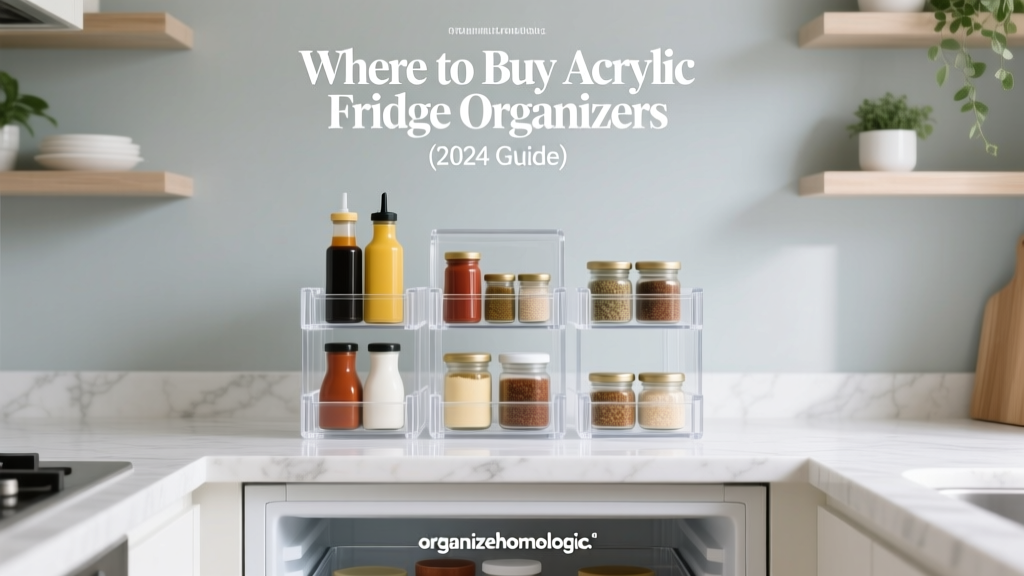 Where to Buy Acrylic Fridge Organizers (2024 Guide)