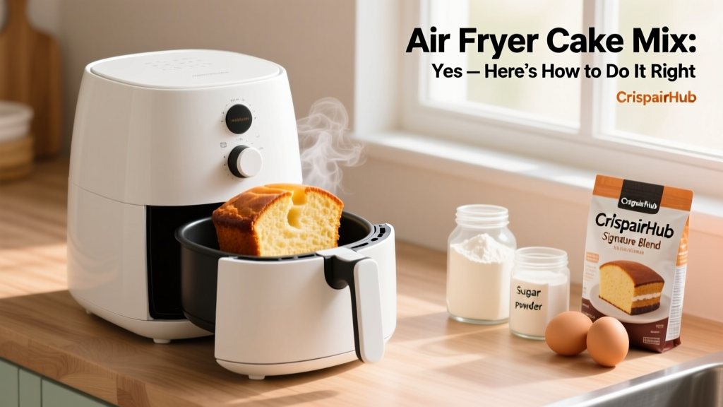 Air Fryer Cake Mix: Easy, Tested & Delicious