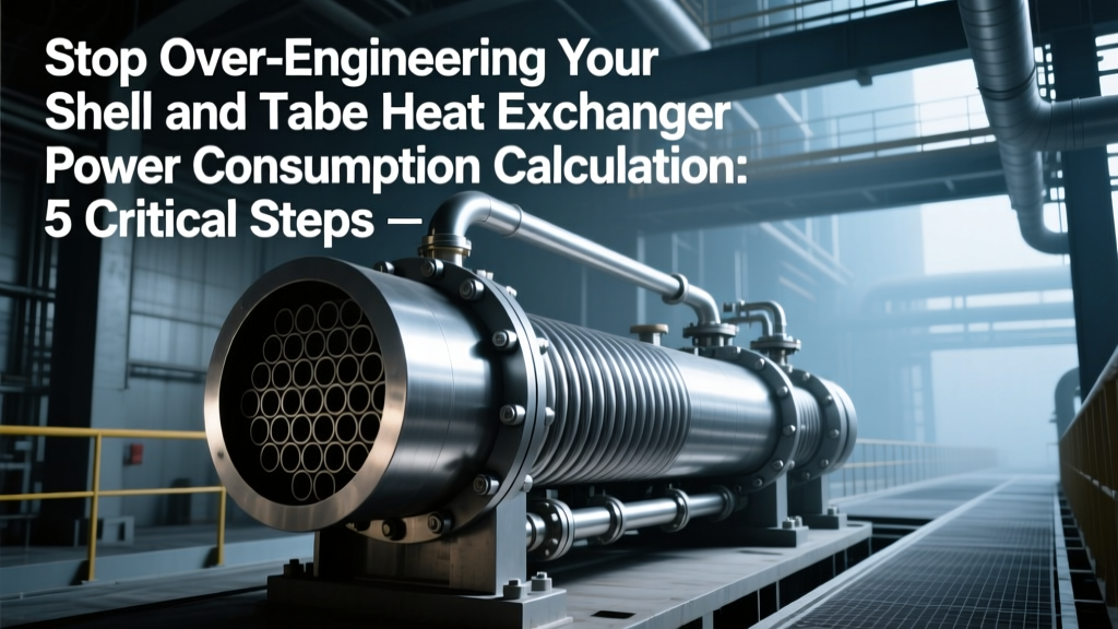 Shell & Tube Heat Exchanger Power Calculation Guide