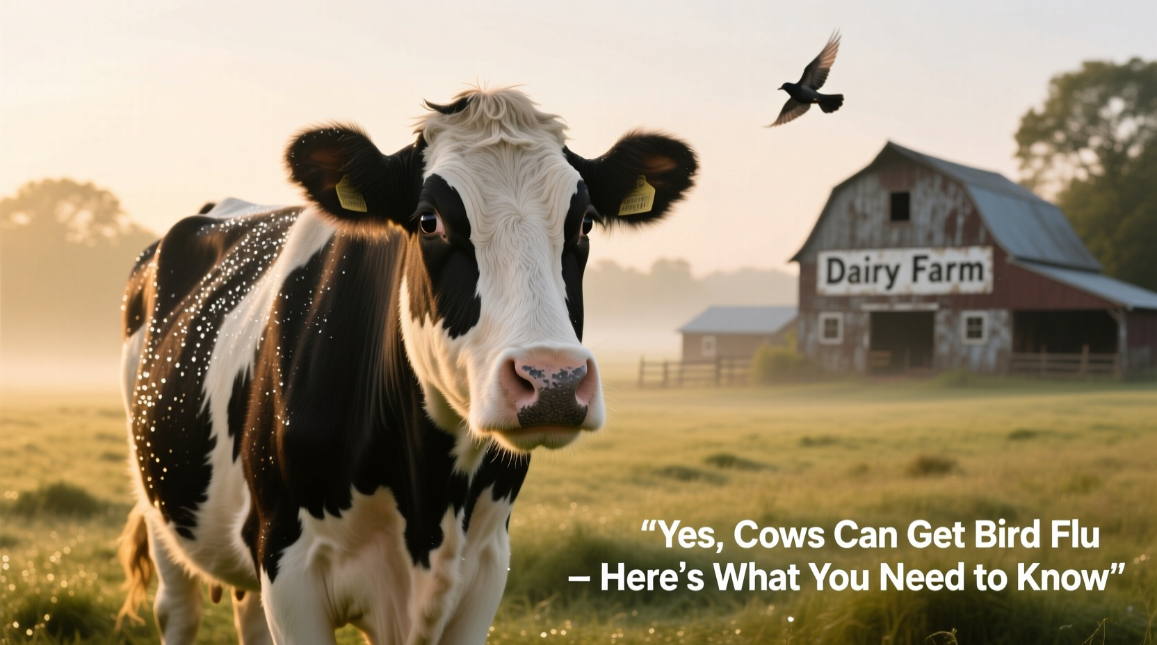 can cows get bird flu