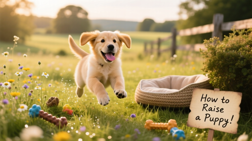 Paw-fect puppy paradise: How to raise a puppy