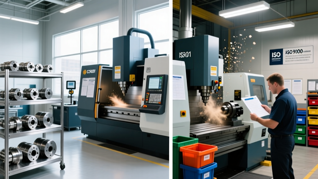 Mining CNC Machining Michigan: ISO 9001 vs AS9100 Shop Comparison