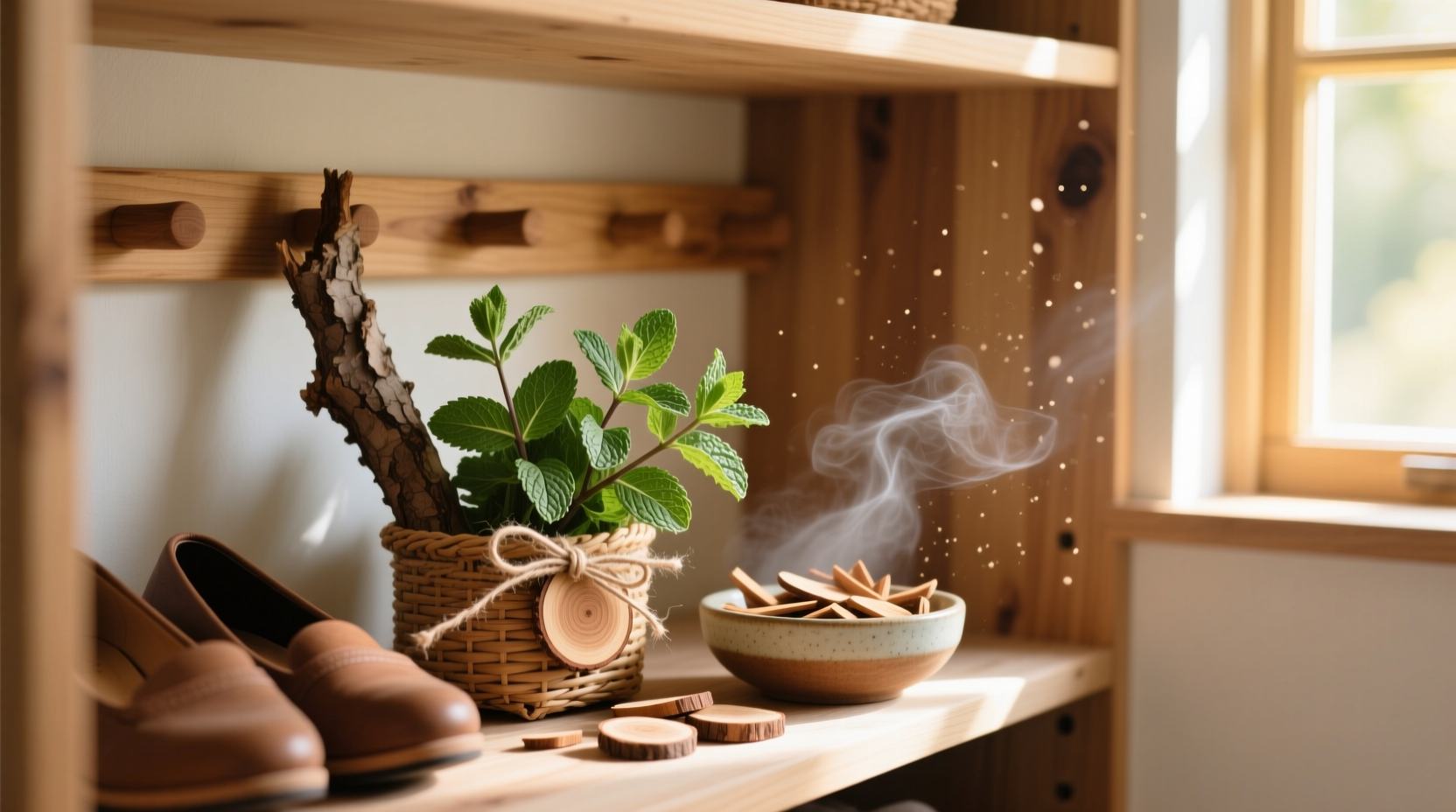 eco friendly shoe rack deodorizing