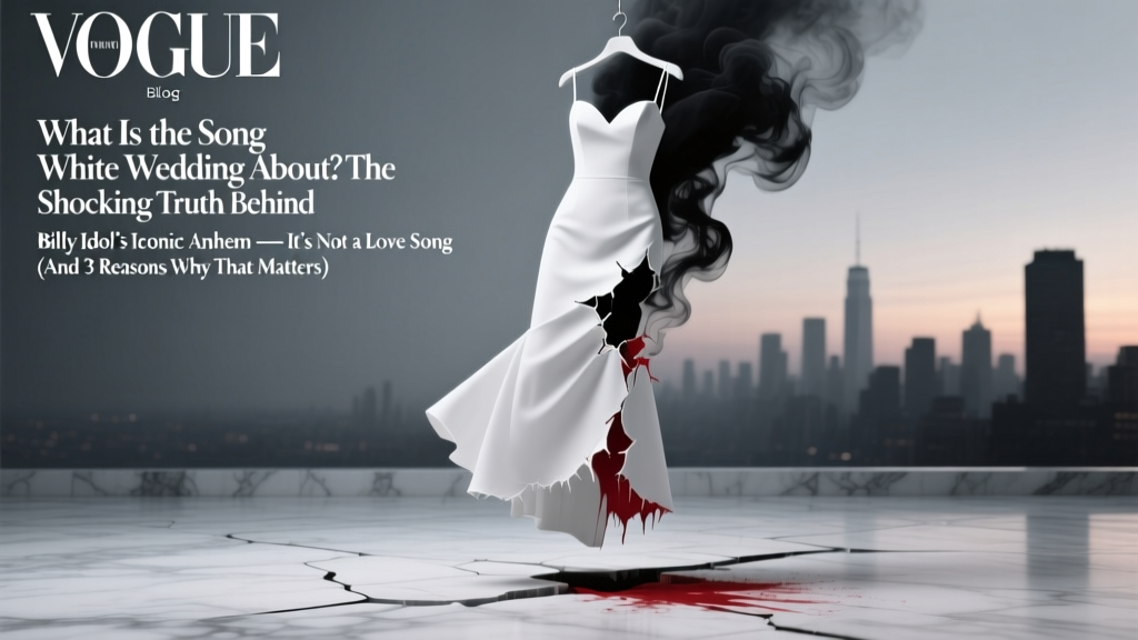 White Wedding Song Meaning: Not a Love Song (2026)