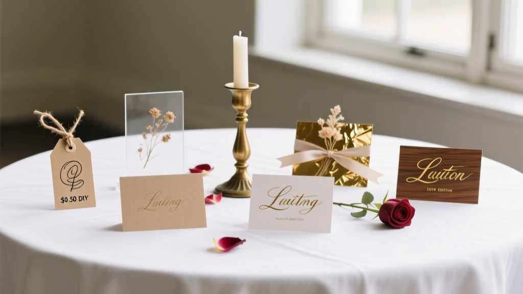 Wedding Place Cards: 7 Foolproof Methods (2026)