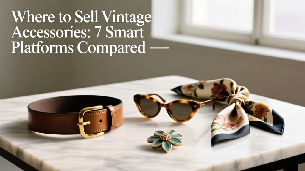 Where to Sell Vintage Accessories: 7 Smart Platforms Compared