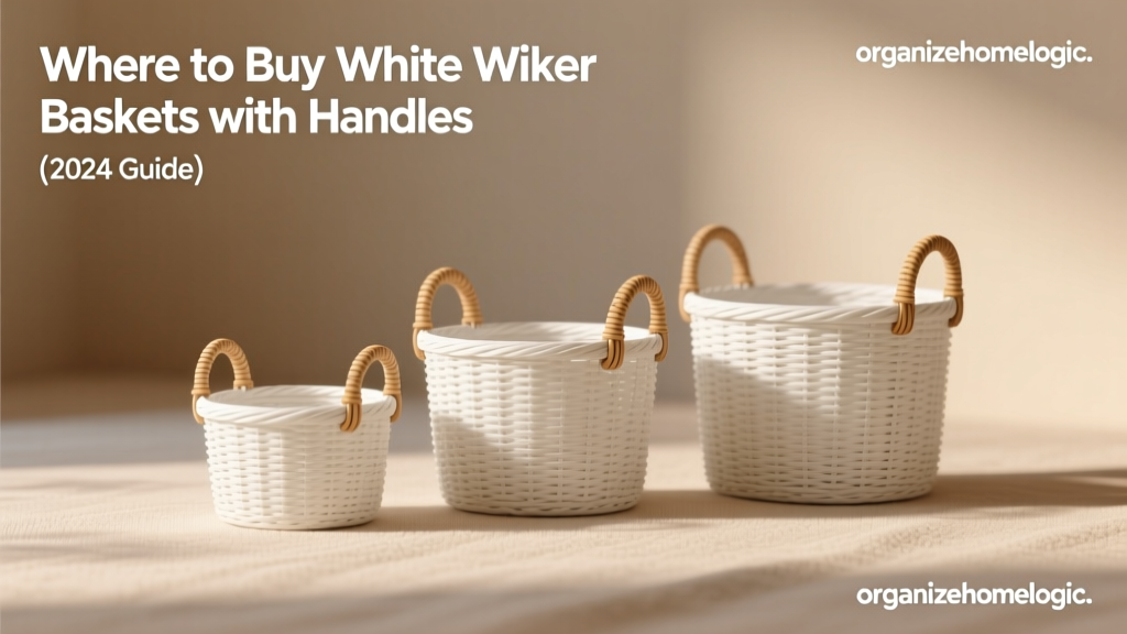 Where to Buy White Wicker Baskets with Handles (2024 Guide)