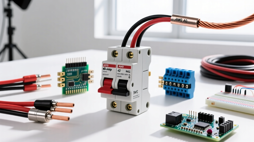 What Size Wire for 40 Amps? AWG, Breaker Sizing, and Voltage Drop Guide