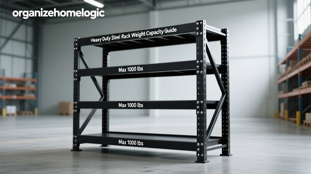 Heavy Duty Steel Rack Weight Capacity Guide