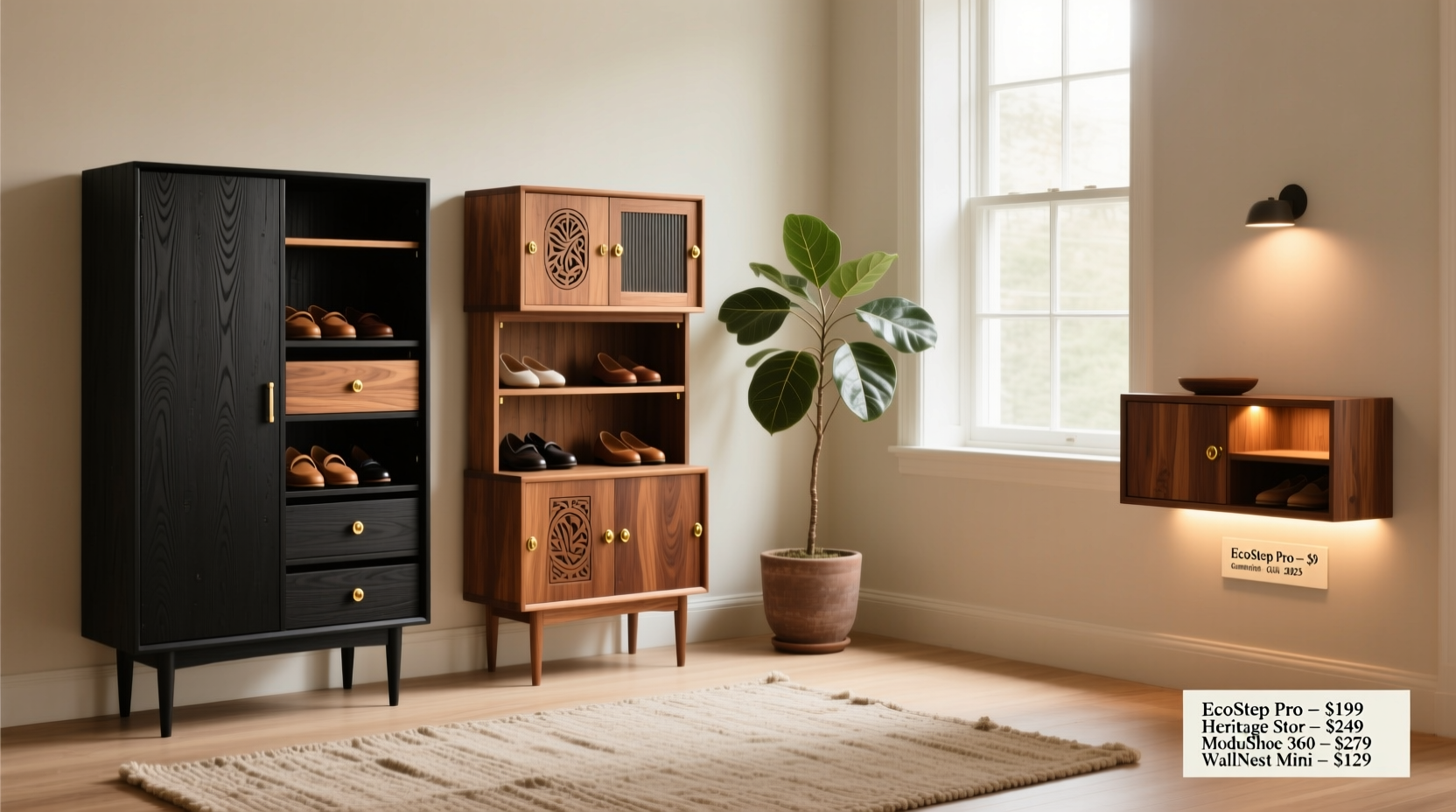 best selling wooden shoe cabinet