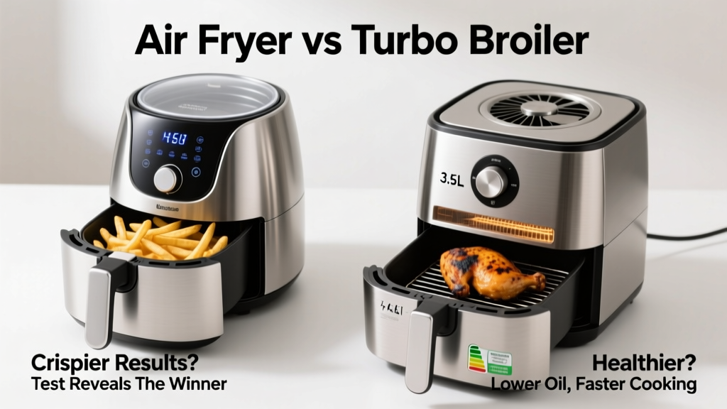 Air Fryer vs Turbo Broiler: Crispier & Healthier?