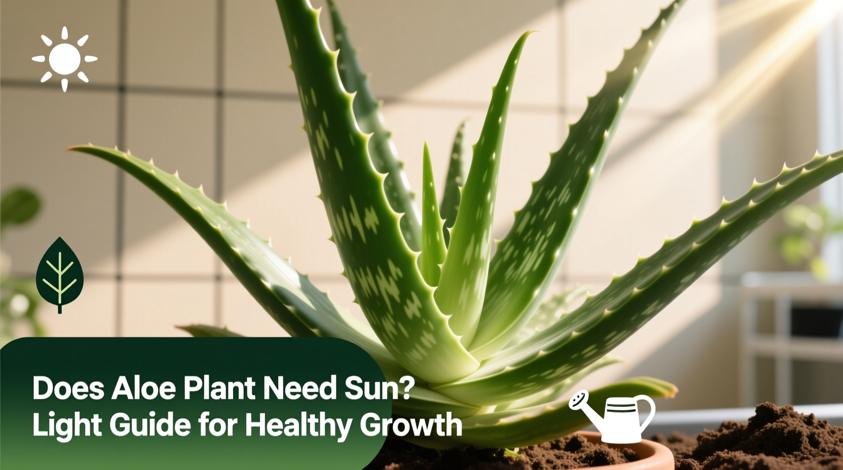 Aloe Plant Light Guide: 6-8 Hours Daily | TheHomeSprouts