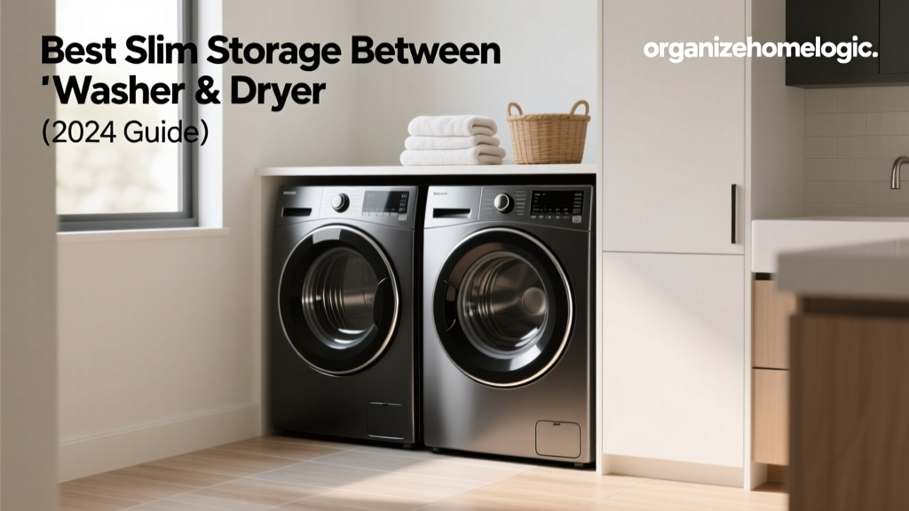 Best Slim Storage Between Washer & Dryer (2024 Guide)