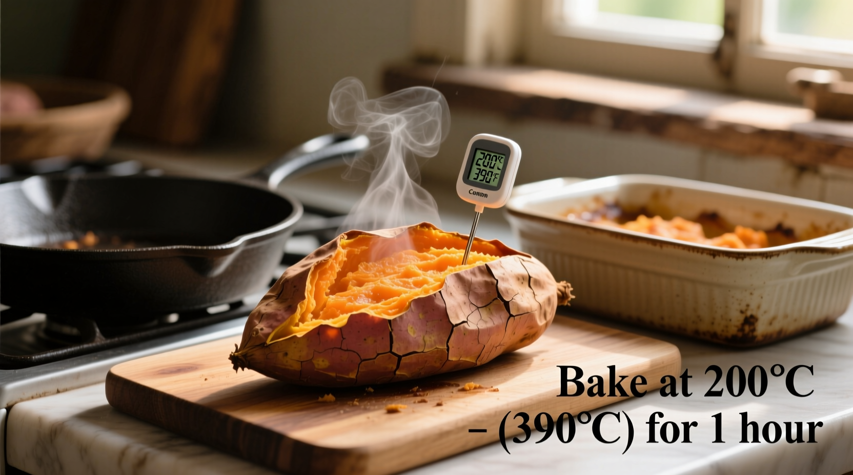 Perfect Sweet Potato Baking Temperature Guide