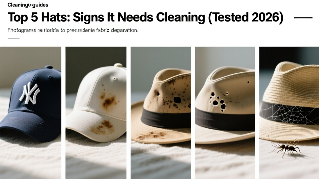 Top 5 Hats Signs It Needs Cleaning (Tested 2026)