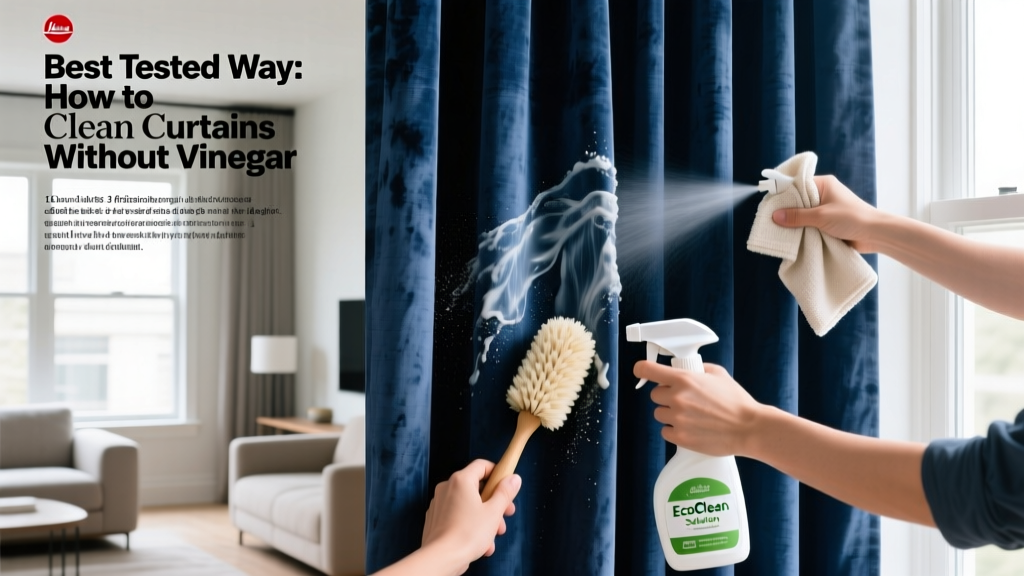 Best Tested Way: How to Clean Curtains Without Vinegar