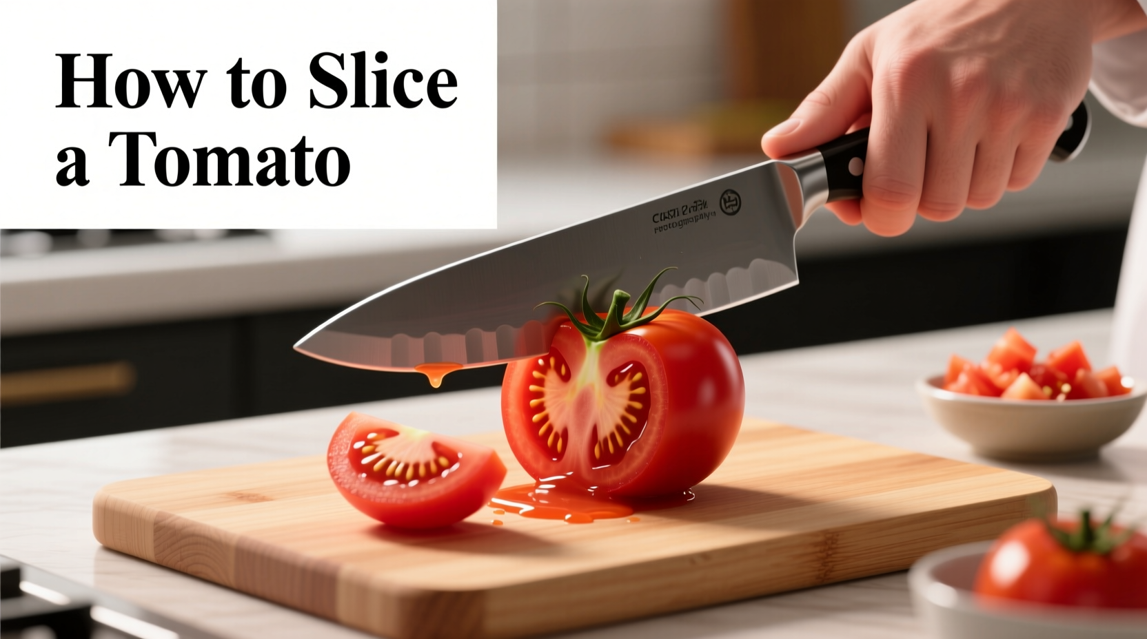 How to Slice a Tomato Perfectly: Professional Chef's Guide
