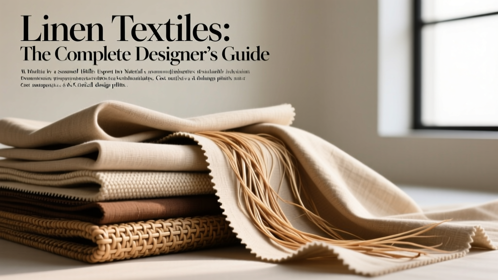 Linen Textiles: The Complete Designer’s Guide