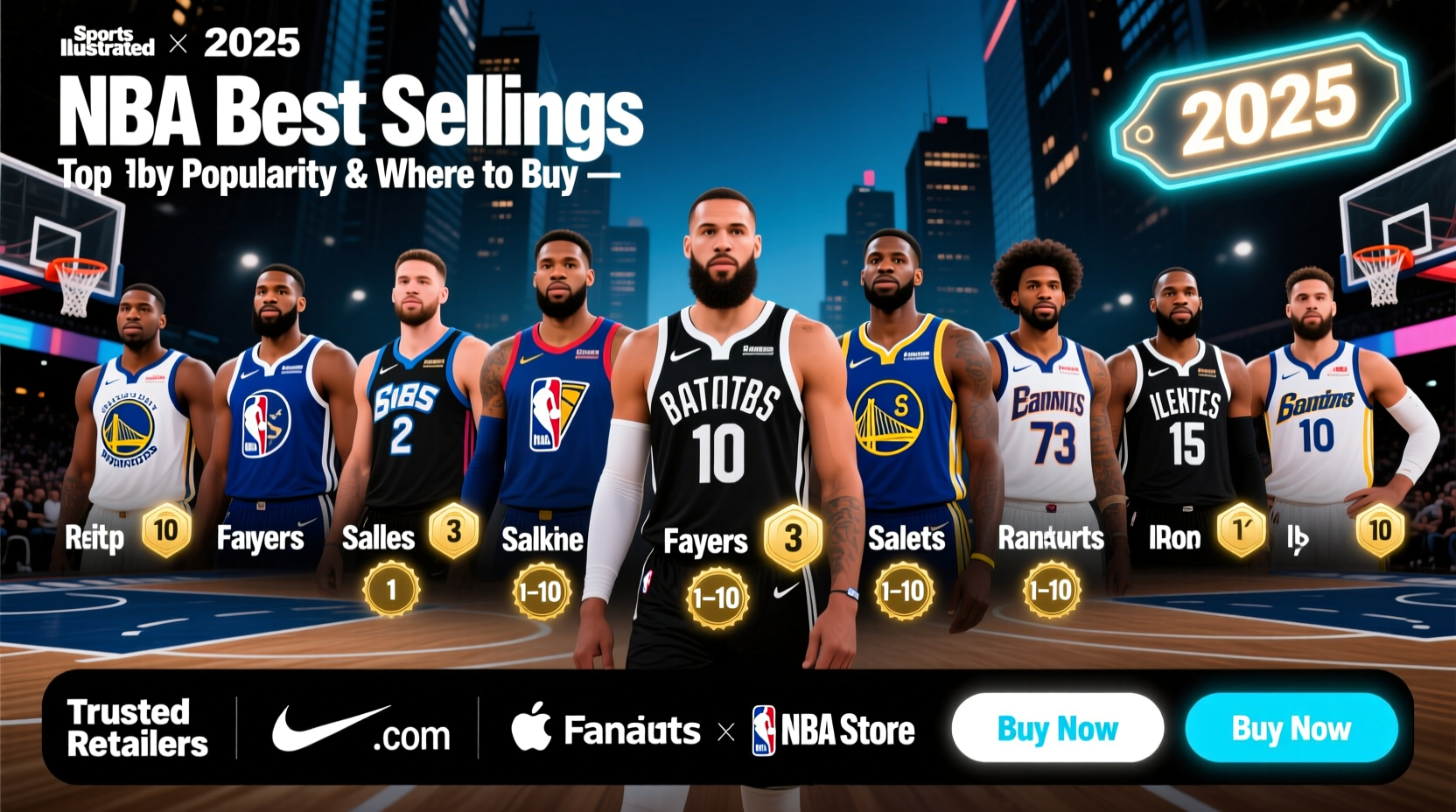 nba best selling jerseys