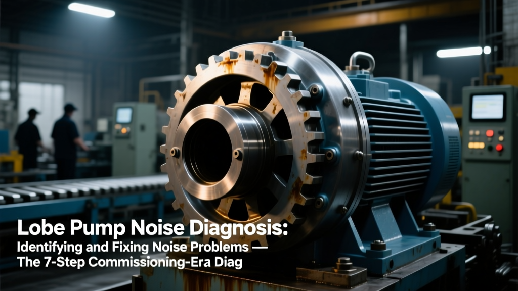 Lobe Pump Noise Diagnosis: 7-Step Protocol Cuts Downtime 63%