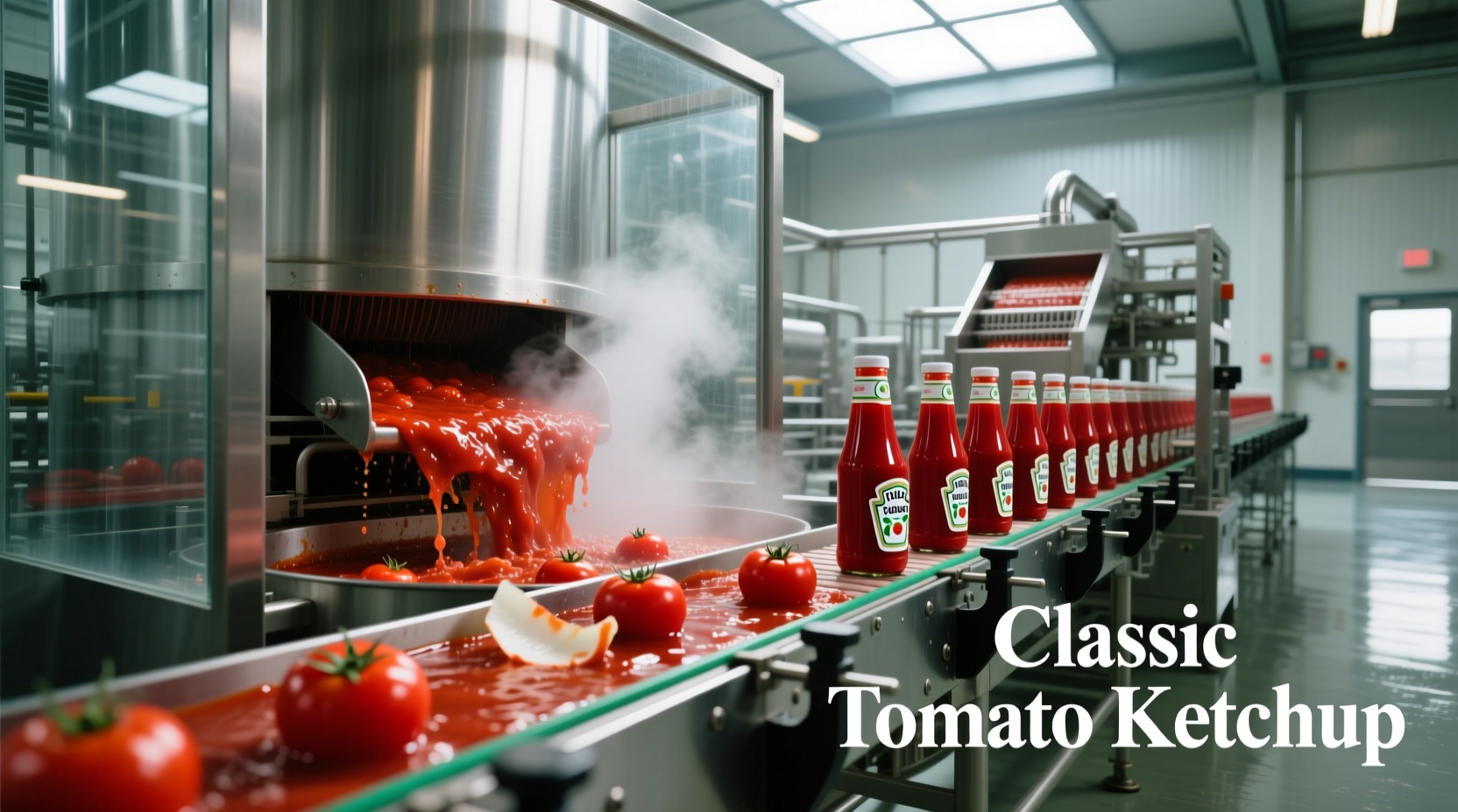 How Tomato Ketchup Is Made: Commercial Production Process