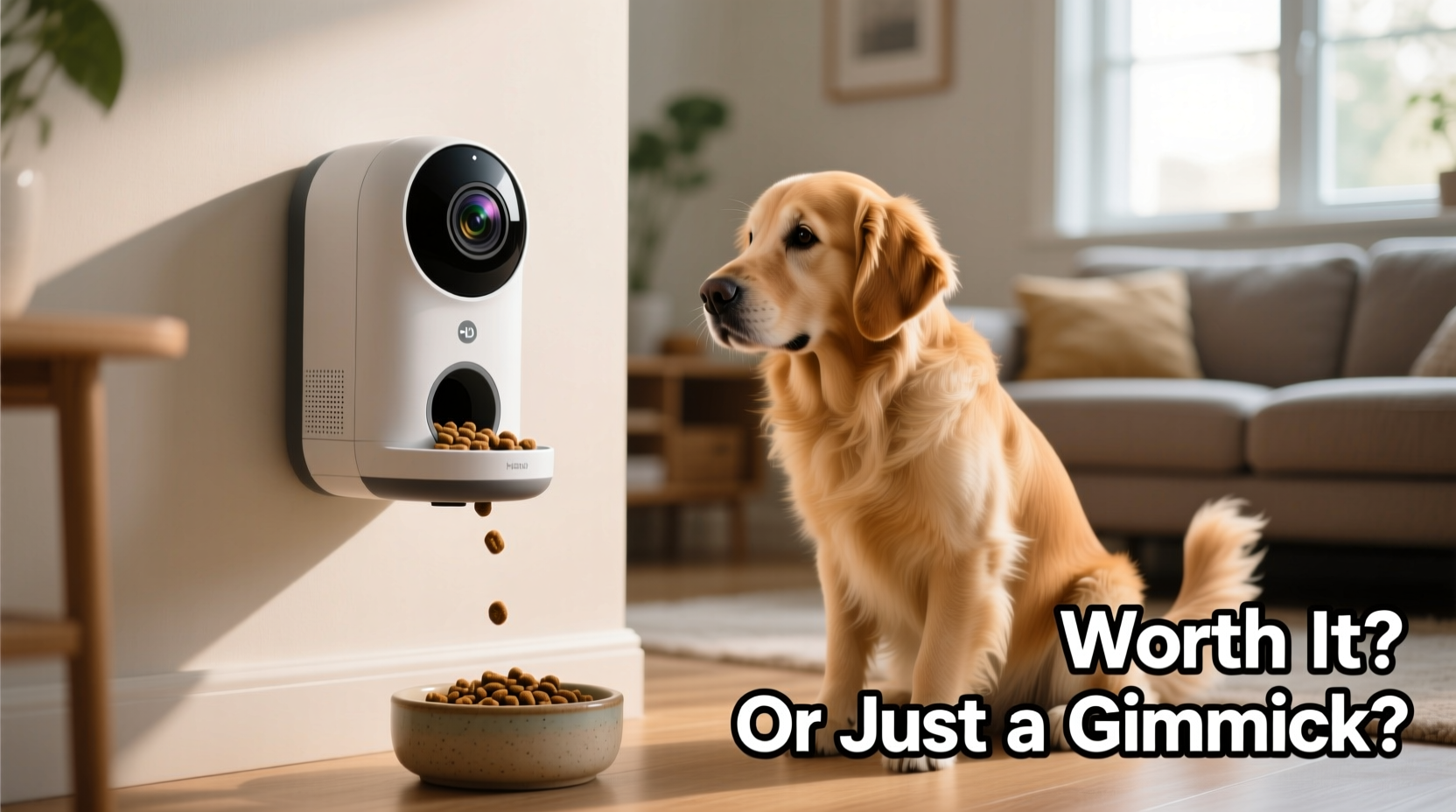 pet camera with treat dispenser worth it or just a gimmick for anxious owners