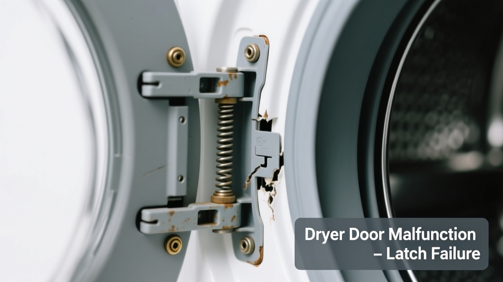 Dryer Door Won’t Close — Not Working at All