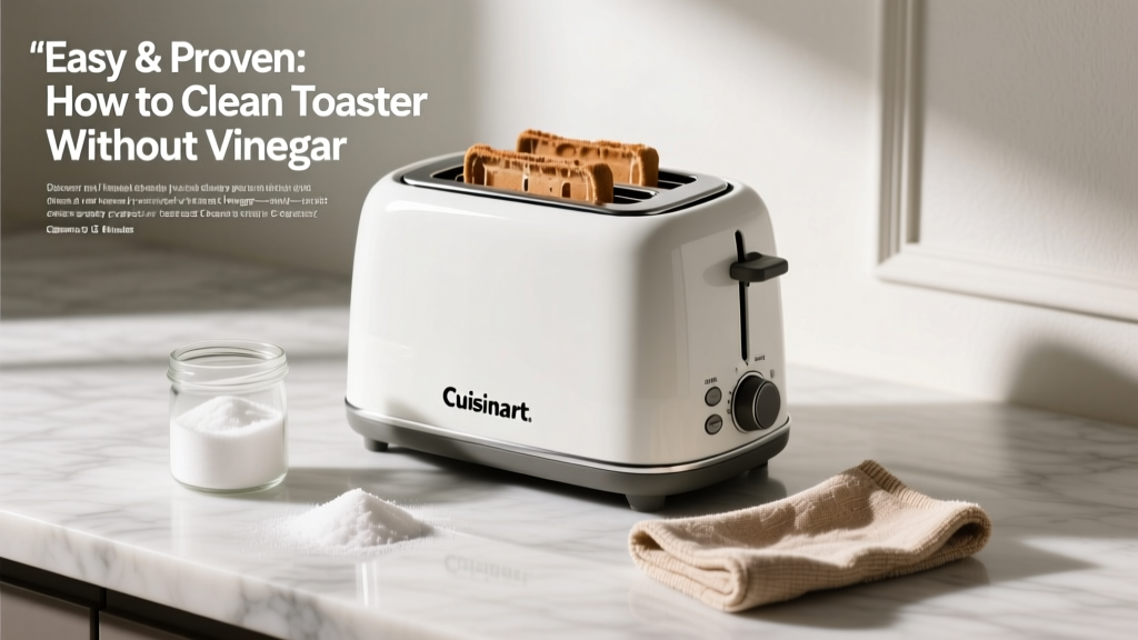 Easy & Proven: How to Clean Toaster Without Vinegar