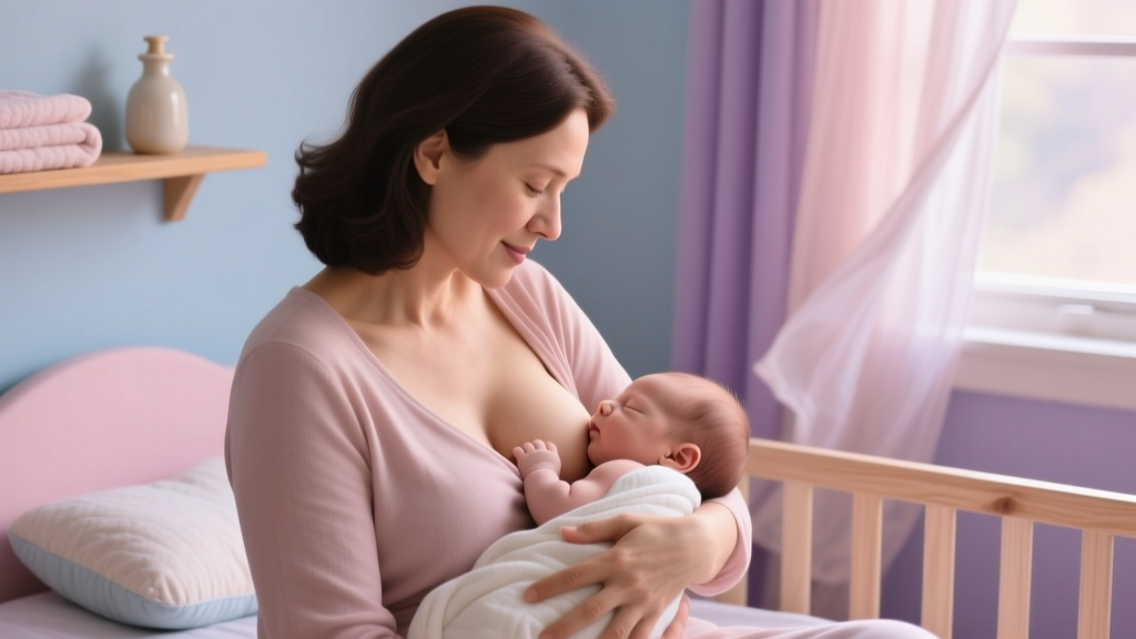 Breastfeeding Troubleshooting Flowchart: Latch, Supply,...