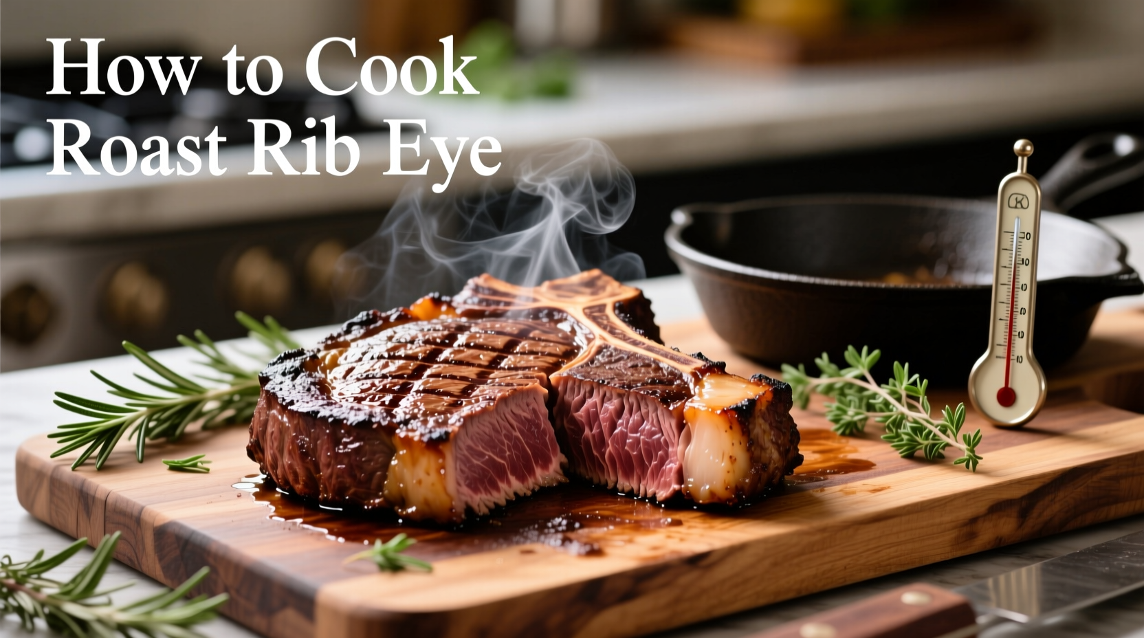 how to cook roast rib eye