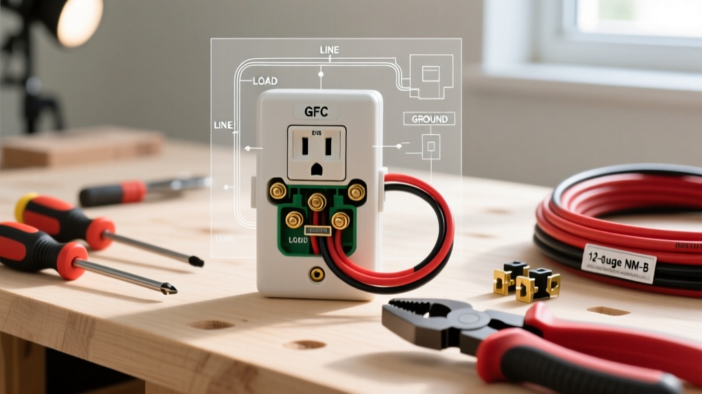 Wiring a GFCI Electrical Outlet for Bidet: Tool & Material Guide