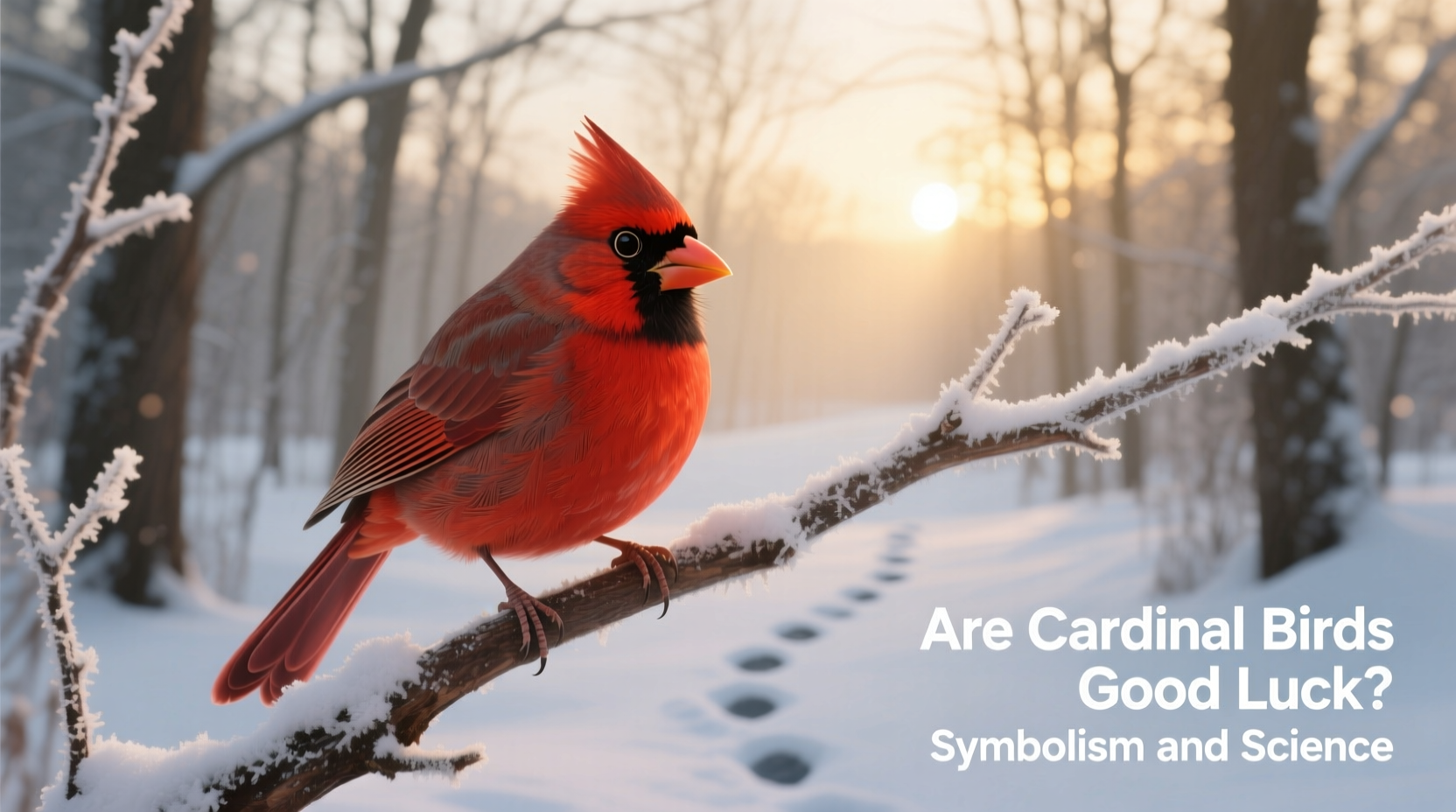 are cardinal birds good luck