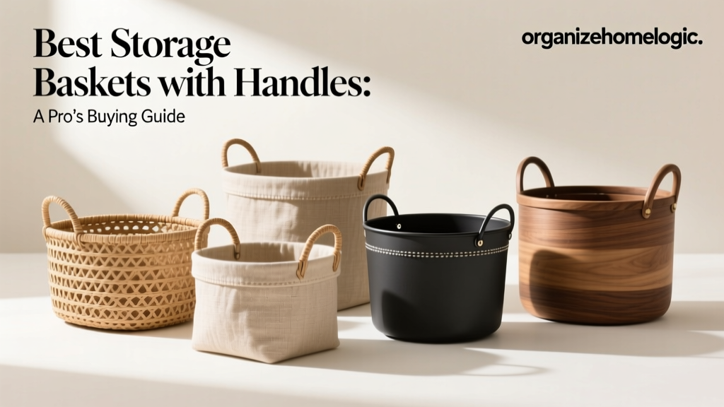 Best Storage Baskets with Handles: A Pro’s Buying Guide