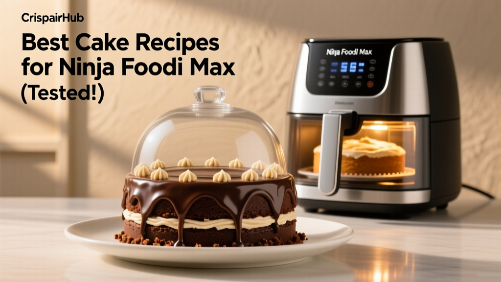 Best Cake Recipes for Ninja Foodi Max (Tested!)