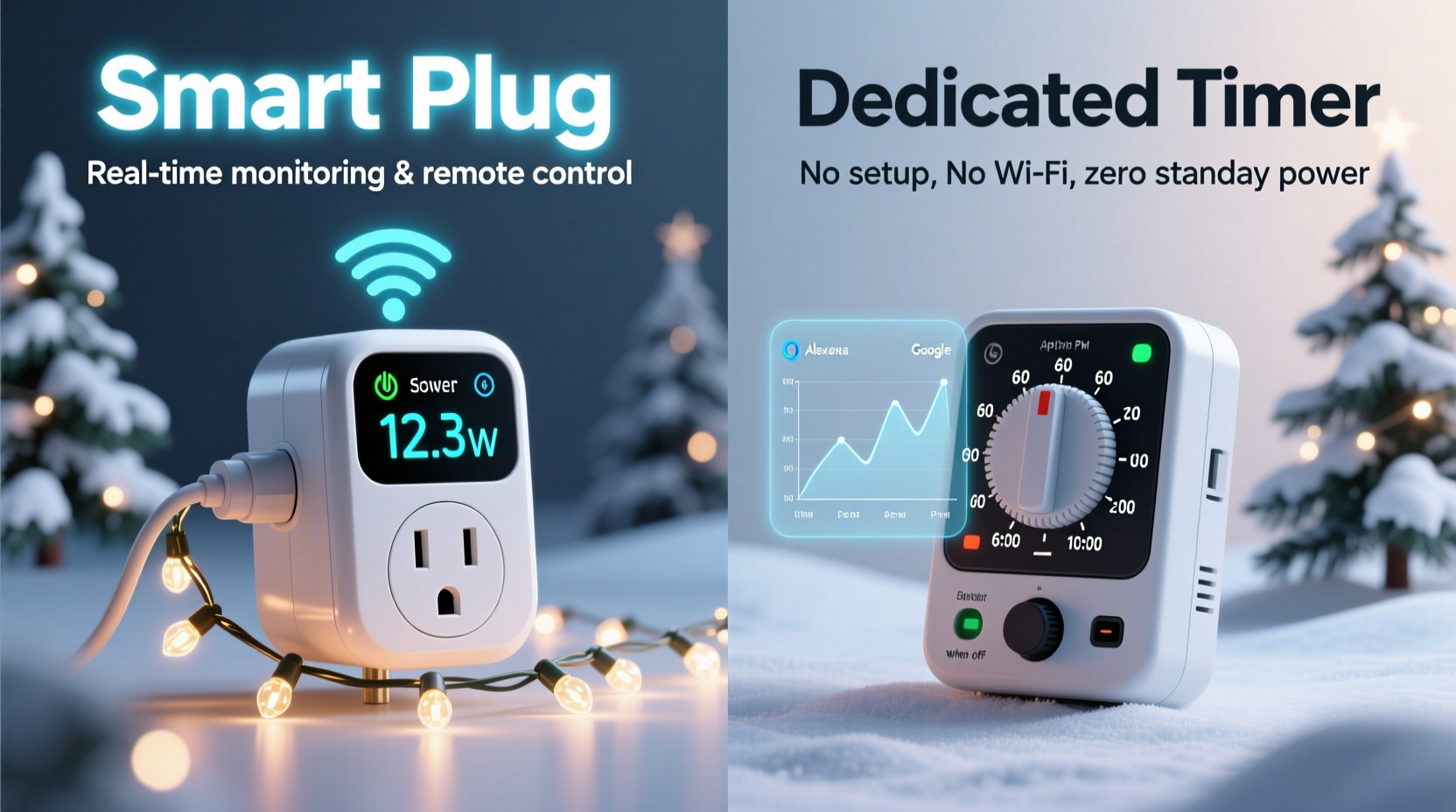 Smart Plug Vs Dedicated Christmas Light Timer Which Gives Better ...