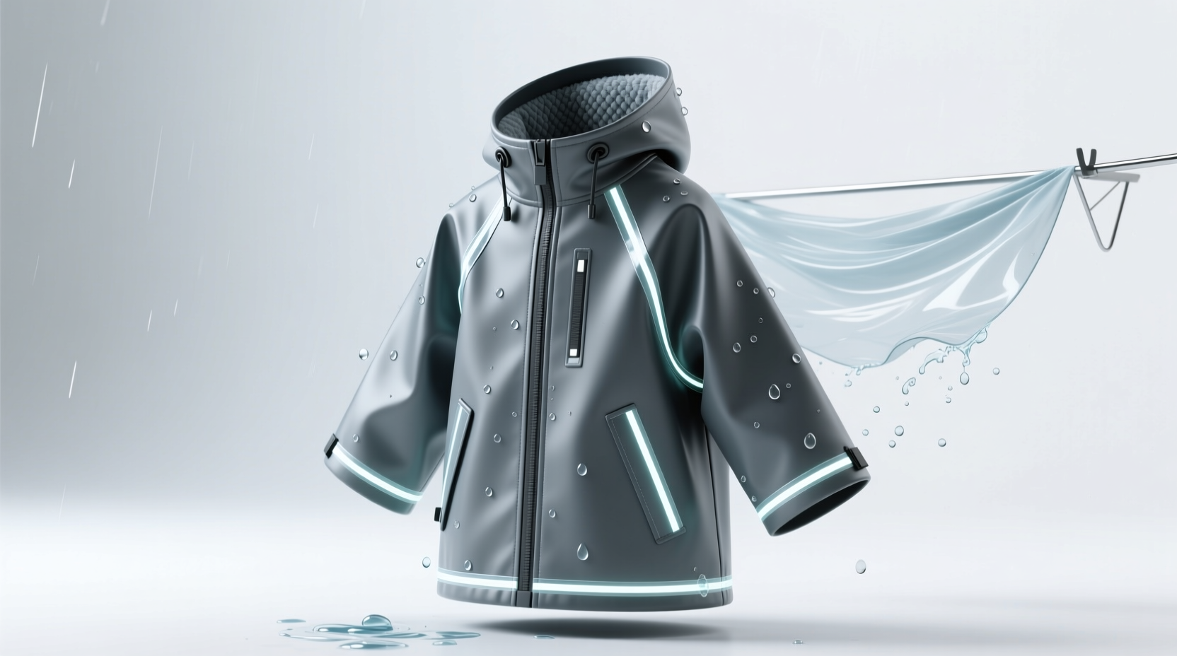 how to wash a pet raincoat safely