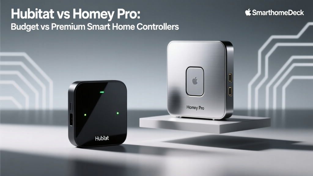 Hubitat vs Homey Pro: Budget vs Premium Smart Home Controllers