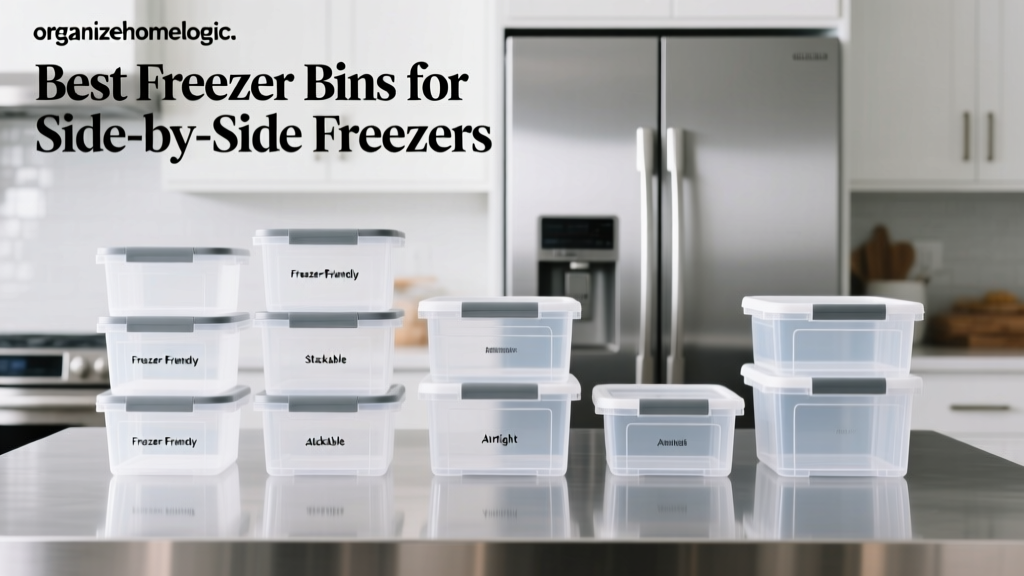 Best Freezer Bins for Side-by-Side Freezers